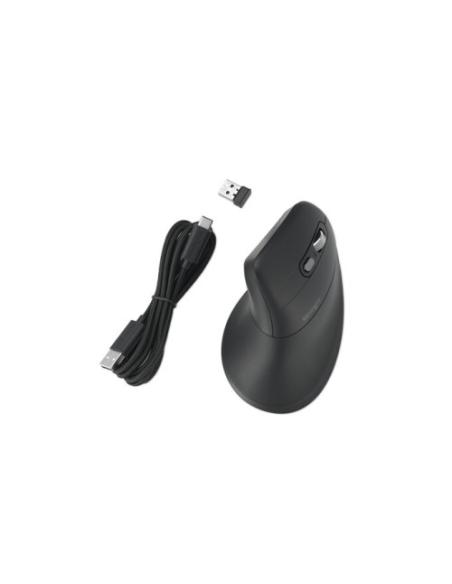 Kensington Pro Fit Ergo MY630 EQ ratón Oficina mano derecha RF Wireless + Bluetooth + USB Type-A 2400 DPI