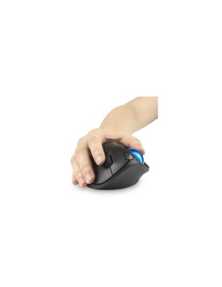 Kensington Pro Fit Ergo TB450 ratón Oficina mano derecha RF Wireless + Bluetooth Trackball 1600 DPI