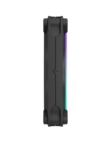 FRACTAL VENTILADOR CAJA MOMENTUM 12 RGB 3-PACK BLACK FD-F-M