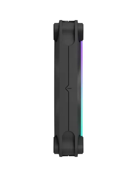 FRACTAL VENTILADOR CAJA MOMENTUM 12 RGB 3-PACK BLACK FD-F-M