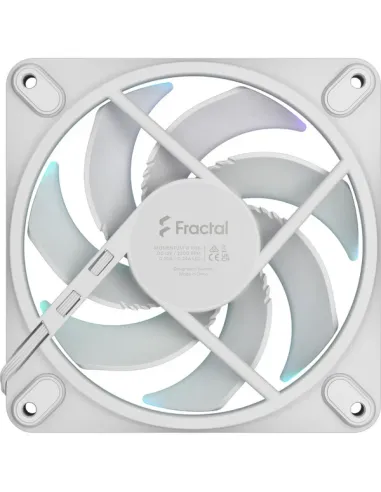 FRACTAL VENTILADOR CAJA MOMENTUM 12 RGB WHITE FD-F-MR1-1202