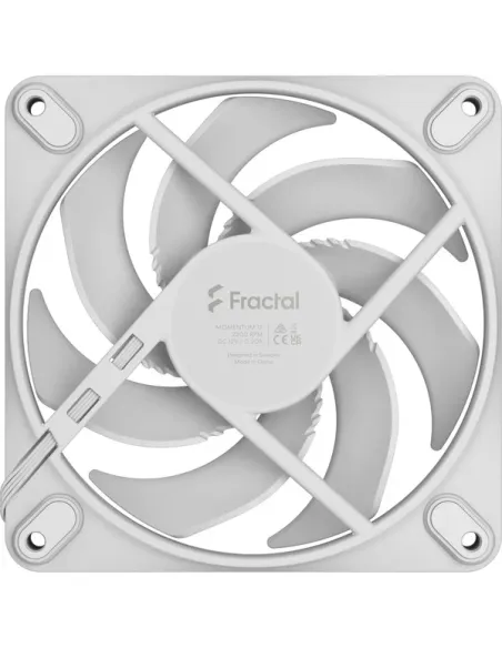FRACTAL VENTILADOR CAJA MOMENTUM 12 WHITE FD-F-MO1-1202