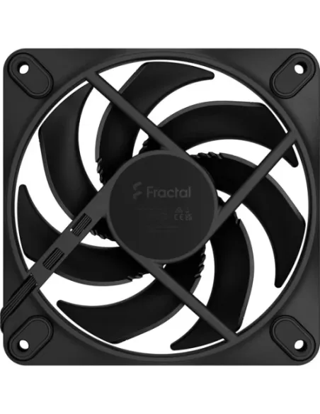 FRACTAL VENTILADOR CAJA MOMENTUM 12 BLACK FD-F-MO1-1201