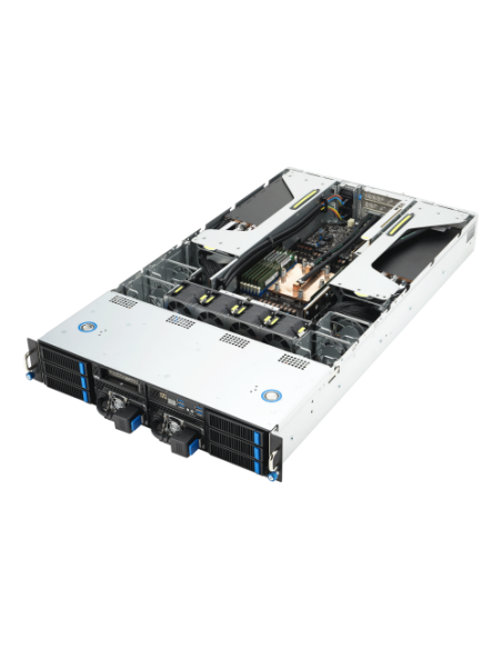 ASUS ESC4000A-E12 Socket SP5 Bastidor (2U) Plata