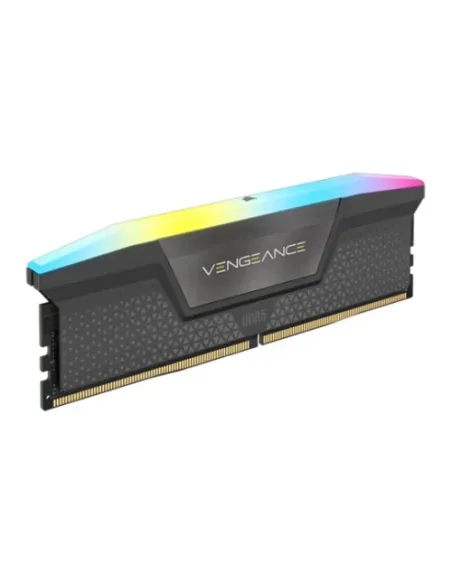 MEMORIA CORSAIR DDR5 32GB 1X32GB PC5600 VENGEANCE RGB CMH32GX5M1B5600Z40