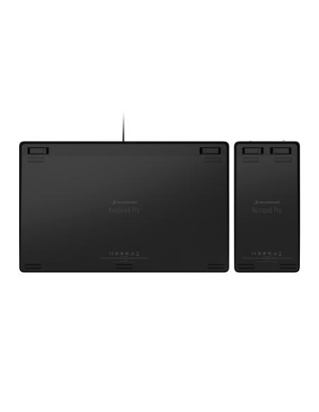 3Dconnexion Keyboard Pro with Numpad teclado Oficina USB + RF Wireless + Bluetooth QWERTZ Alemán Negro