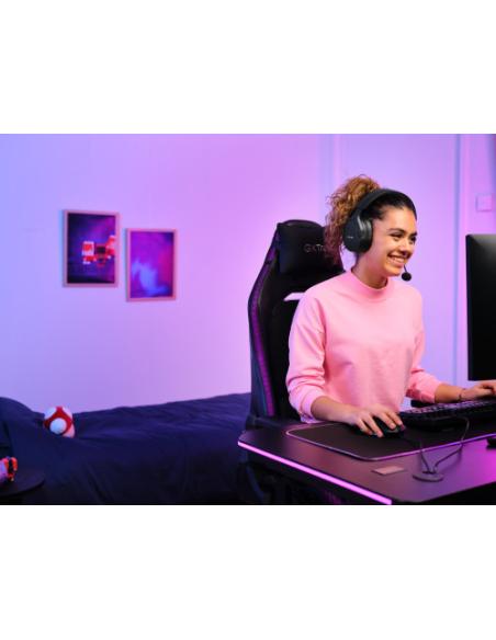 Trust GXT 491 Fayzo Auriculares Inalámbrico y alámbrico Diadema Juego USB Tipo C Bluetooth Negro