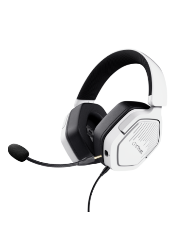 Trust GXT492W Carus Auriculares Alámbrico Diadema Juego Blanco