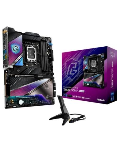 PLACA ASROCK Z890 NOVA WIFI,INTEL,1851,Z890,4DDR5,256GB,1HDMI+2THUNDERBOLT,4SATA3+4M.2,1X5 +1X2.5 GBLAN,WIFI7+BT5.4,12USB3.2+1US