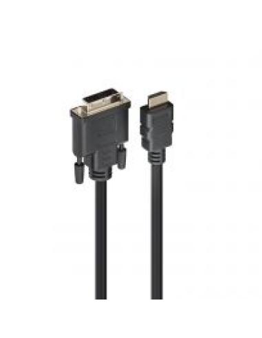 CABLE HDMI-DVI M-M 2 M. / FHD A 30Hz / EC1350