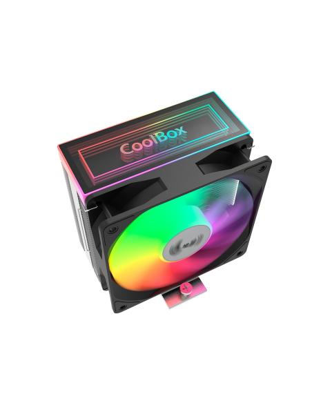 REFRIGERADOR CPU MULTIZOCALO COOLBOX INFINITE AIR120 ARGB LGA1700 115X AMX
