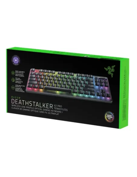 TECLADO RAZER DEATHSTALKER V2 PRO TENKEYLESS (ESPAÑOL) (RZ03-04371100-R311)
