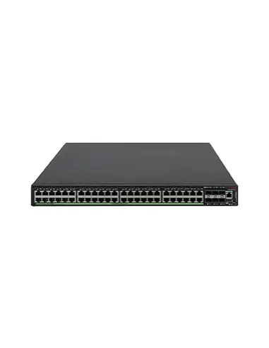 H3C S5570S-54S-EI L3 ETHERNET SWITCH WITH 48*10/100/1000BASE-T PORTS AND 6*1G/10G BASE-X SFP PLUS PORTS, WITHOUT POWER SUPPLIES