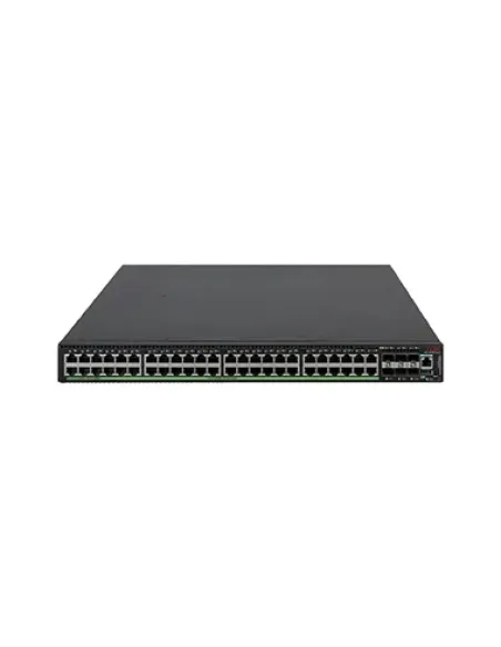 H3C S5570S-54S-EI L3 ETHERNET SWITCH WITH 48*10/100/1000BASE-T PORTS AND 6*1G/10G BASE-X SFP PLUS PORTS, WITHOUT POWER SUPPLIES