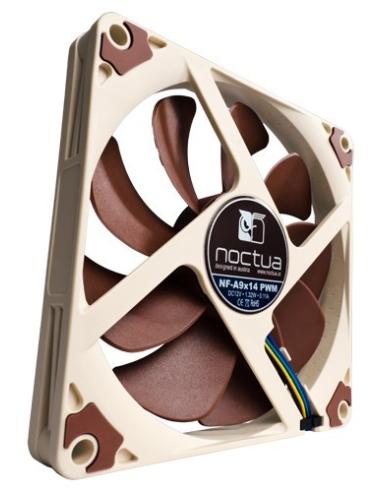 NOCTUA VENTILADOR CAJA NF-A9X14 PWM, 92MM FAN, 92X92X14 MM, 12V, 2200RPM/1700RPM/500RPM, 19,9 DB(A), 50,5 M3/H, 1,64 MM H2O, 4 P