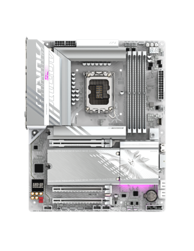 PLACA GIGABYTE Z890M A ELITE WF7 ICE,INTEL,1851,Z890,4DDR5,WIFI