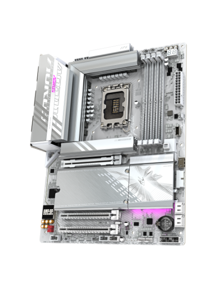 PLACA GIGABYTE Z890M A ELITE WF7 ICE,INTEL,1851,Z890,4DDR5,WIFI