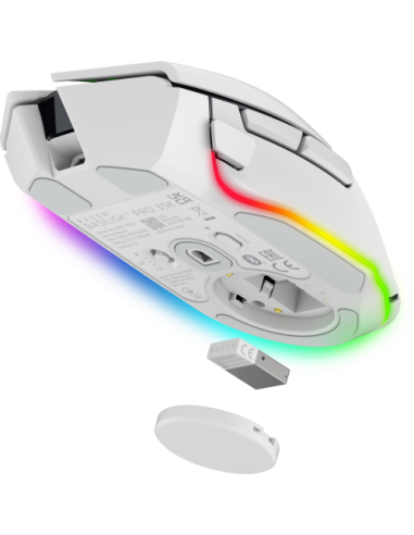 RATON RAZER BASILISK V3 PRO 35K BLANCO (RZ01-05240200-R3G1)