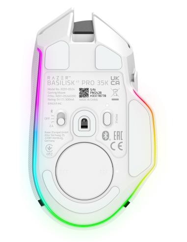 RATON RAZER BASILISK V3 PRO 35K BLANCO (RZ01-05240200-R3G1)