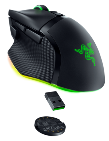 RATON RAZER BASILISK V3 PRO 35K NEGRO (RZ01-05240100-R3G1)