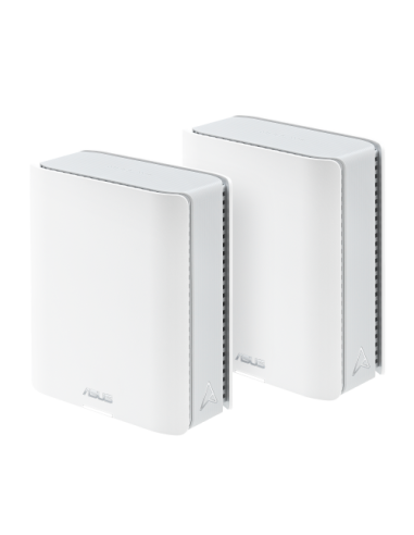 ASUS ZenWiFi BT8 (2-pack) Tribanda (2.4 GHz / 5 GHz / 6 GHz) Wi-Fi 7 (802.11be) Blanco 3 Interno
