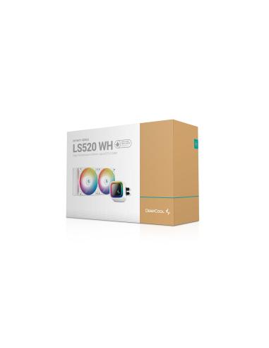 REFRIGERADOR LIQUIDO CPU DEEPCOOL LS520 WH R-LS520-WHAMNT-G-1*