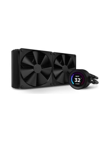 REFRIGERADOR LIQUIDO CPU NZXT KRAKEN ELITE 280 2X140 NEGRO PER DISPLAY LCD PLUS