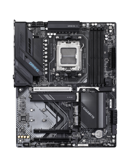 GIGABYTE X870 GAMING WIFI6 Placa Base - Compatible con CPUs AMD Ryzen 9000, VRM de 8+2+2 fases, hasta 8000MHz DDR5 (OC), 1x PCIe