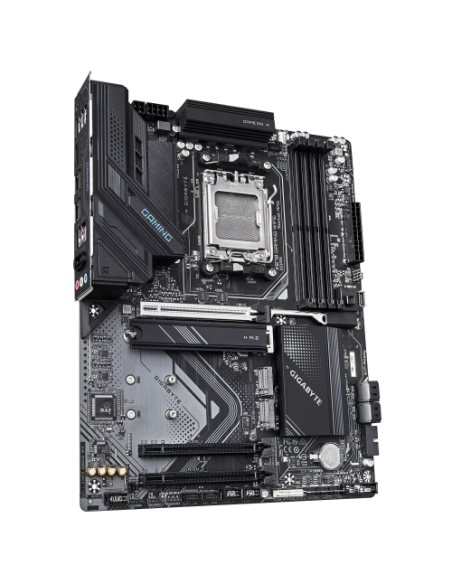 GIGABYTE X870 GAMING WIFI6 Placa Base - Compatible con CPUs AMD Ryzen 9000, VRM de 8+2+2 fases, hasta 8000MHz DDR5 (OC), 1x PCIe