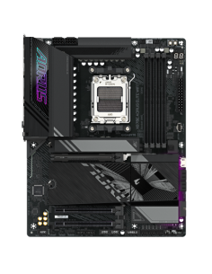 GIGABYTE Placa base X870E A ELITE WIFI7 - Compatible con CPUs AMD Ryzen 9000, VRM digital de 16+2+2 fases, hasta 8000MHz DDR5 (O 2