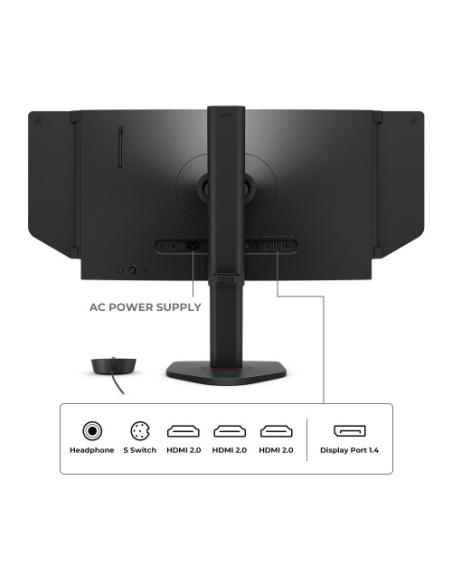 ZOWIE XL2566X+ pantalla para PC 61,2 cm (24.1") 1920 x 1080 Pixeles Full HD Negro