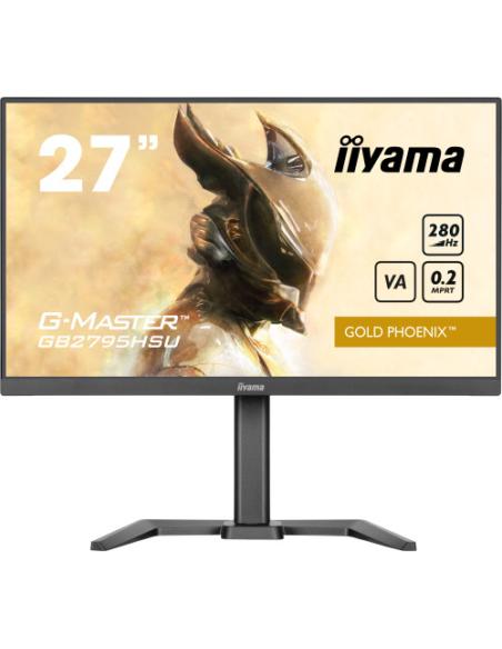 IIYAMA PANTALLA 27", 280HZ, MPRT 0.2MS, HDMI X1, DISPLAYPORT X1, ALTAVOCES