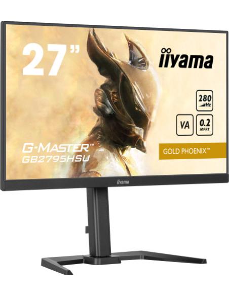 IIYAMA PANTALLA 27", 280HZ, MPRT 0.2MS, HDMI X1, DISPLAYPORT X1, ALTAVOCES