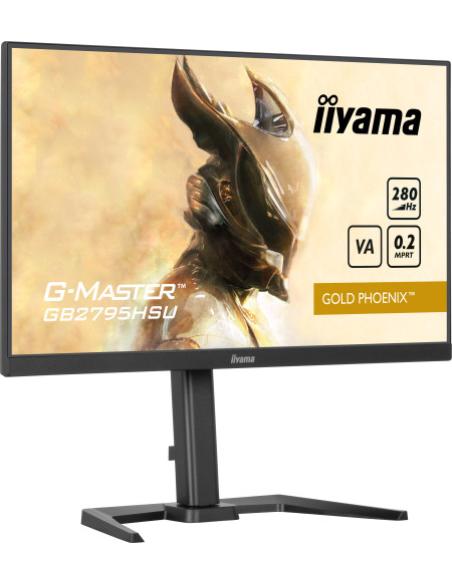 IIYAMA PANTALLA 27", 280HZ, MPRT 0.2MS, HDMI X1, DISPLAYPORT X1, ALTAVOCES