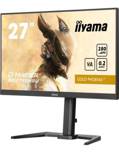 IIYAMA PANTALLA 27", 280HZ, MPRT 0.2MS, HDMI X1, DISPLAYPORT X1, ALTAVOCES