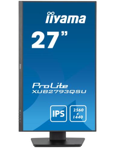 IIYAMA PANTALLA 27" IPS WQHD CON SOPORTE AJUSTABLE EN ALTURA Y FRECUENCIA DE ACTUALIZACIÓN DE 100HZ