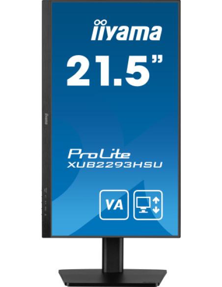 IIYAMA MONITOR IPS DE 21.5’’ SIN BORDES DE 3 LADOS Y CON CONCENTRADOR USB, FRECUENCIA DE ACTUALIZACIÓN DE 100HZ Y CON SOPORTE AJ