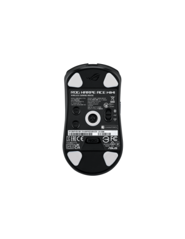 ASUS ROG Harpe Ace Mini ratón Juego Ambidextro RF Wireless + Bluetooth + USB Type-C Óptico 42000 DPI