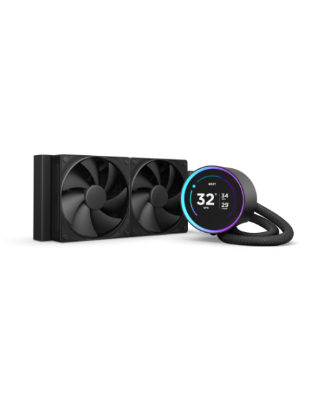 NZXT Kraken Elite 240 Procesador Sistema de refrigeración líquida todo en uno 12 cm Negro 1 pieza(s)