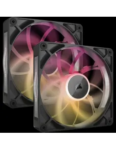 Corsair iCUE LINK RX140 MAX RGB Carcasa del ordenador Ventilador 14 cm Negro 2 pieza(s)
