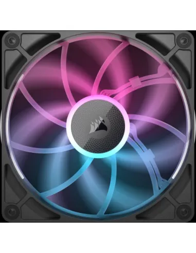 Corsair iCUE LINK RX140 MAX RGB Carcasa del ordenador Ventilador 14 cm Negro 2 pieza(s)