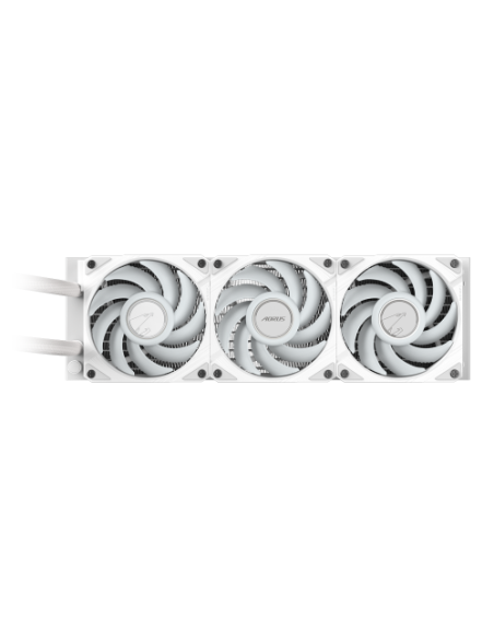 GIGABYTE Refrigeración líquida AIO AORUS WATERFORCE II 360 ICE para CPU - 3 ventiladores ARGB de 120 mm, mecanismo de bloqueo de