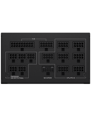 GIGABYTE UD1300GM PG5 unidad de fuente de alimentación 1300 W 20+4 pin ATX ATX Negro