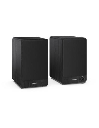 Sharp Bookshelf Speakers De 2 vías Negro Inalámbrico y alámbrico 60 W