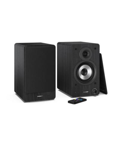 Sharp Bookshelf Speakers De 2 vías Negro Inalámbrico y alámbrico 60 W