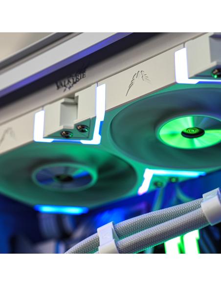 REFRIGERACION LIQUIDO CPU VALKYRIE DRAGONFANG 240 ARGB BLANCO