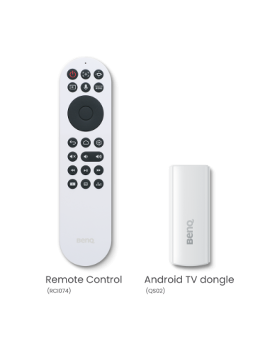 BenQ X500i videoproyector Proyector de corto alcance 2200 lúmenes ANSI DLP 2160p (3840x2160) Negro, Blanco