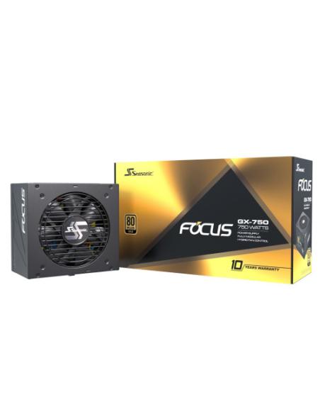 Seasonic FOCUS-GX-750 unidad de fuente de alimentación 750 W 20+4 pin ATX ATX Negro