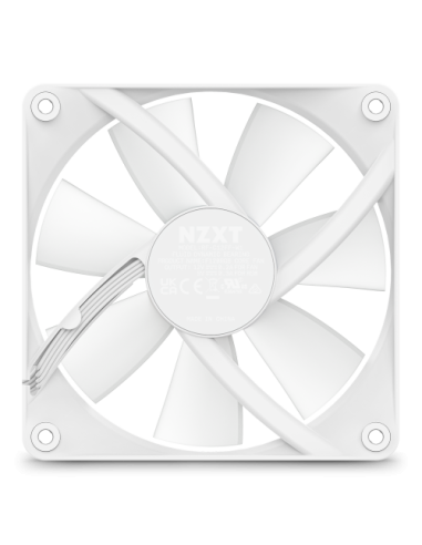 NZXT F120 RGB Core Carcasa del ordenador Ventilador 12 cm Blanco 1 pieza(s)