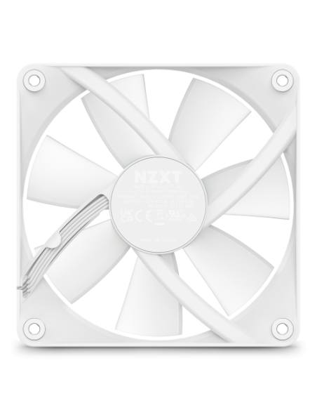 NZXT F120 RGB Core Carcasa del ordenador Ventilador 12 cm Blanco 1 pieza(s)